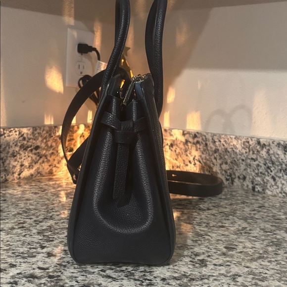 Kate Spade Navy and Cream Striped Satchel - Picture 4 of 7